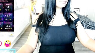 nauty_leila - showing off her beautiful tits horny chat cougar curvaceous